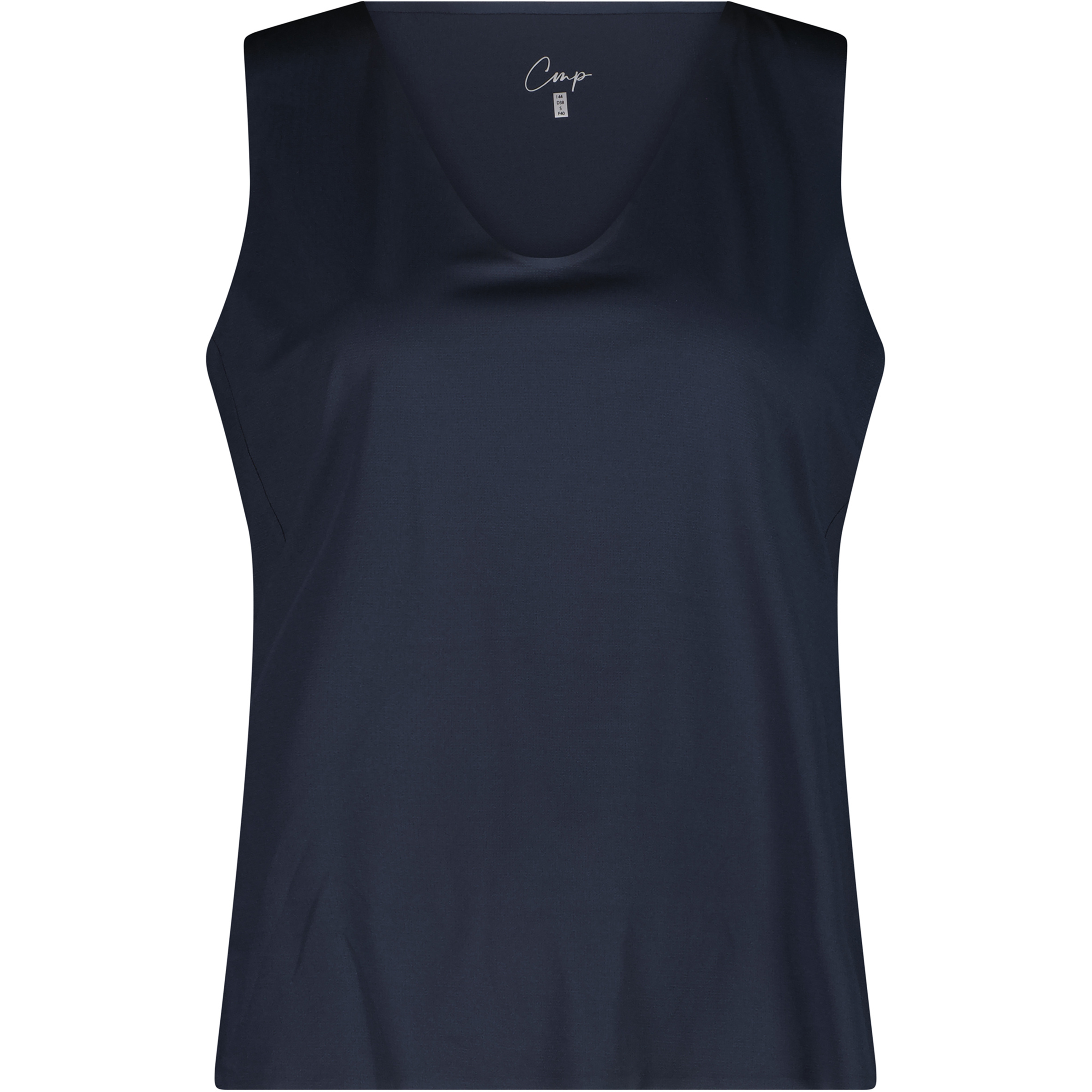 CMP Top Damen Tanktops blau Größe M Trekking Schnell trocknend