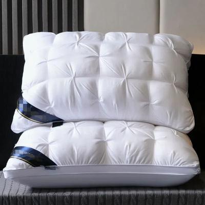PRiME Bonenjoy High Quality Sleep Pillow, Soft Cotton Hotel Bed Pillow For Deep Neck Support And Breathable Comfort white 2 Pcs
