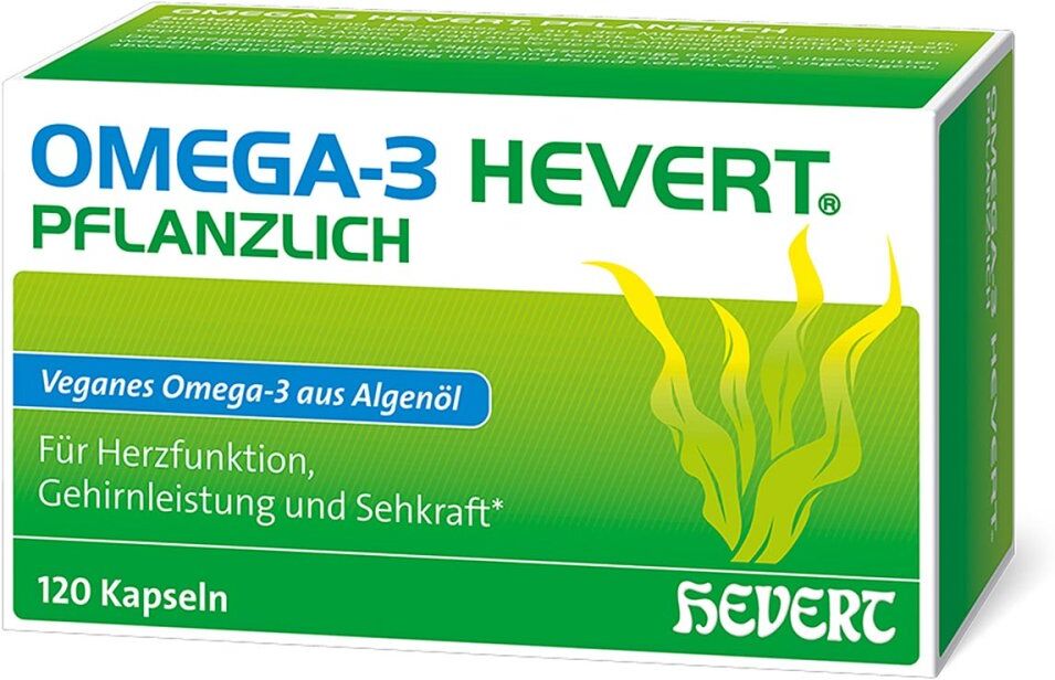 Omega-3 Hevert Pflanzlich Weichkapseln