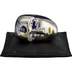 Dekoration Annual Brains, silber-blau