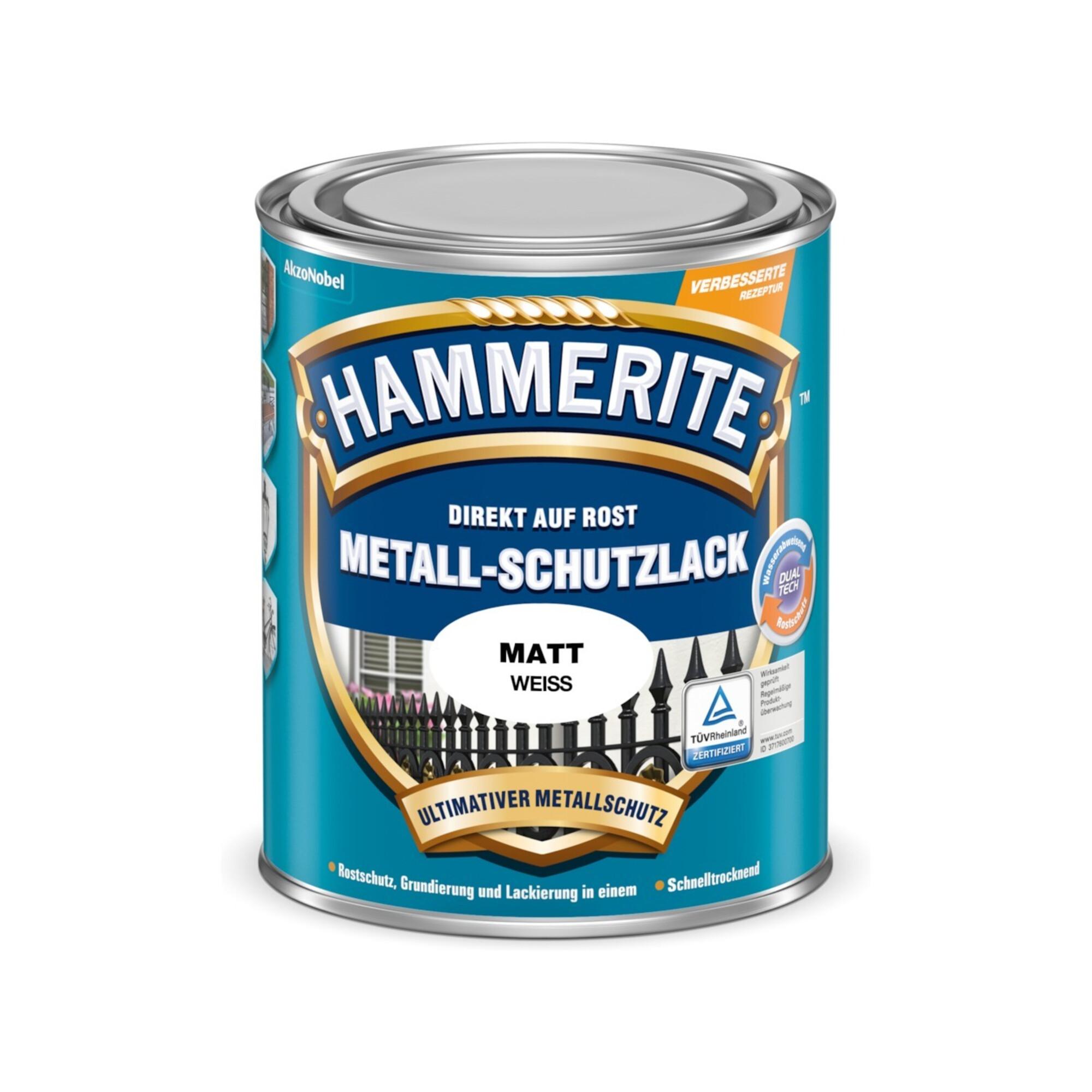 HAMMERITE Metallschutz-Lack 750 ml matt weiß ; AkzoNobel (5134938)