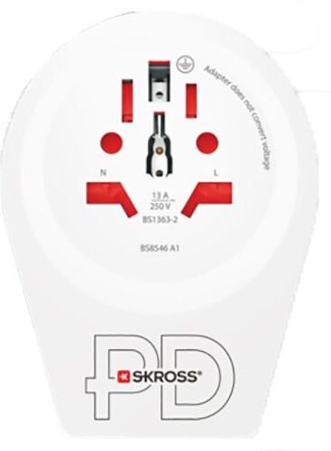 Skross Adaptador  World to Europe C20PD USB-C - 30W