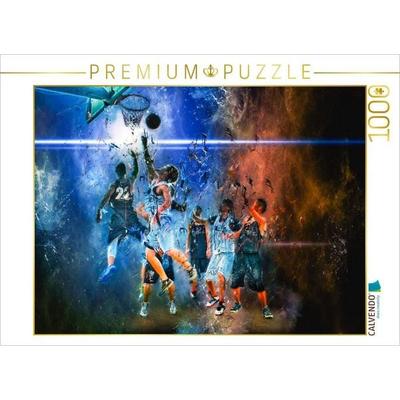 CALVENDO Puzzle Basketball extrem | 1000 Teile Lege-Größe 64x48cm Foto-Puzzle für glückliche Stunden, Sonstige von , Calvendo Puzzle