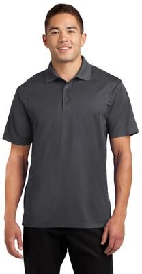 Sport-Tek ST650 Micropique Sport-Wick Polo Shirt in Iron Grey size 4XL   Polyester