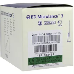 Bd Microlance 21G Kan 1 1/2 100 ST