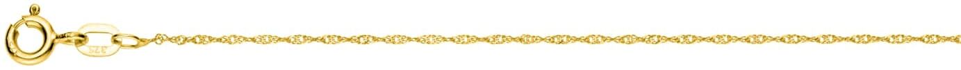 Gliederkette LADY, gold (gelbgold 375), Halsketten, Damen, 45, Metall, L: 45, Gliederkette