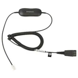 Jabra GN1200 CC Headset-Kabel Quick Disconnect (S) 2m für Jabra GN 2100, GN 2200, GN 2250