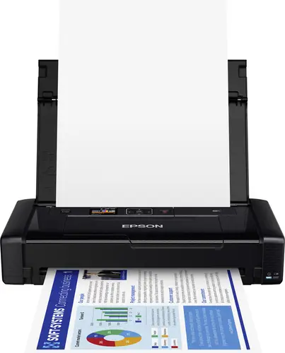 Epson Workforce WF-110W Drucker Tintenstrahl Farbe A4 Drucker Akku-Betrieb, WLAN