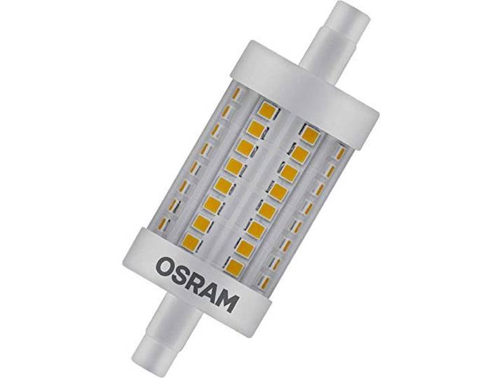 OSRAM LED LINE R7S DIM Tube Crayon LED culot R7s\, Gradable\, 8\,50W = 75W équivalent incandescent Blanc chaud 2700K