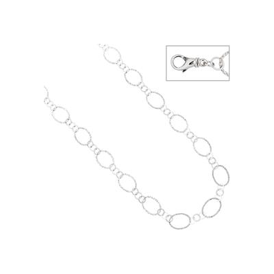 Silberkette JOBO, silber 925, Halsketten, Damen, Silber 925 (Sterlingsilber), L: 80, Silberkette, 925 Silber 80 cm