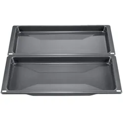Neff Slim universal pan, 39 x 455 x 188 mm, Grey, Z1650BE0, Backblech, Grau