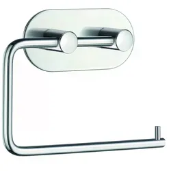 Smedbo Design Toilettenpapierhalter in Edelstahl verchromt, Selbstklebend BK1097