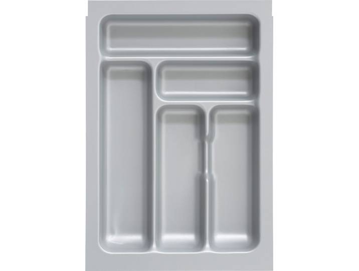 Besteckeinsatz OPTIFIT, silber (silberfarben), B:33,6cm H:5cm T:48,2cm, Schubladeneinsätze, Besteckeinsatz, passend für Schubkästen der Serien Bern, Parma, Tapa und Ole