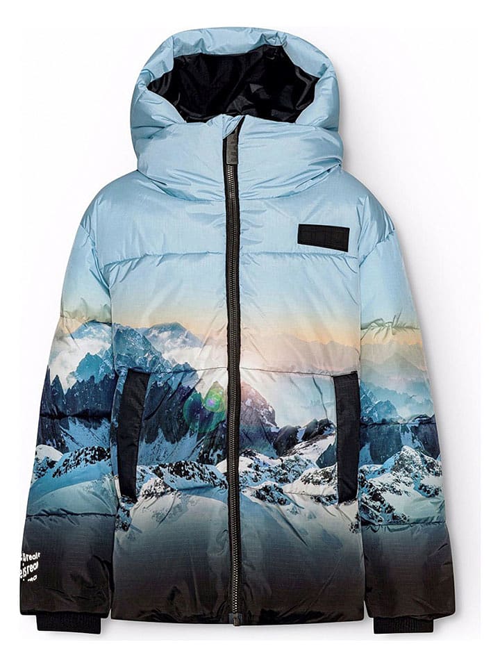molo Winterjacke in Hellblau - 116