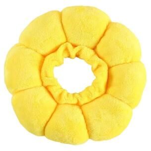 Uplift Picks Soft Sunflower Pet Recovery Collar For Cats Anti Lick Surgery Wound Protection yellow m