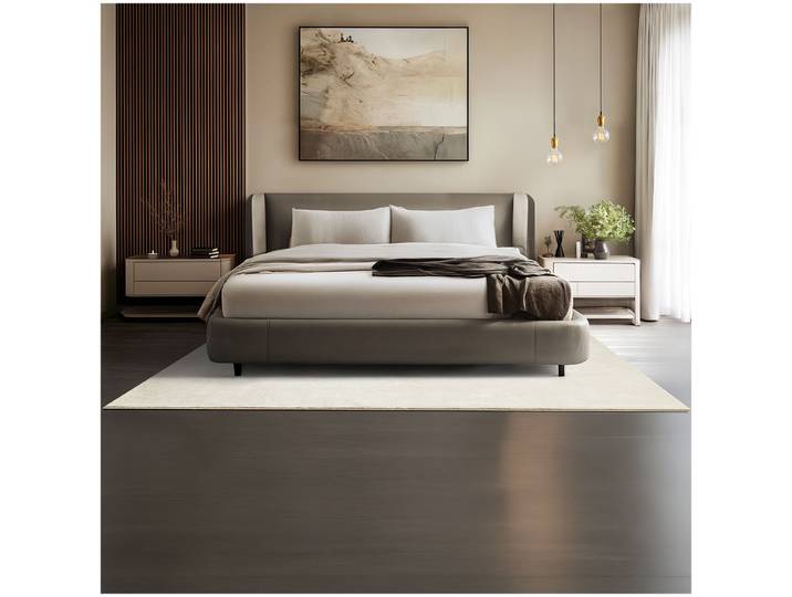 Kurzflorteppich Soft Zone - 160 x 230 cm, creme