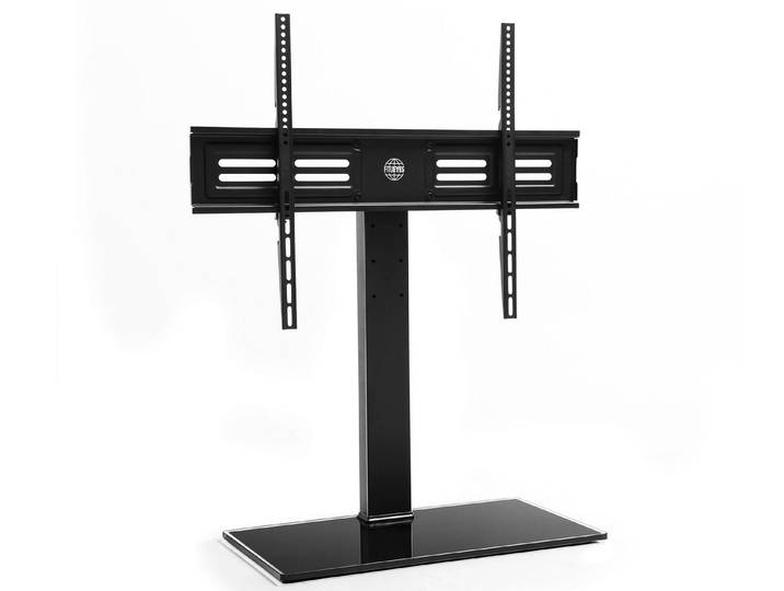 FITUEYES TV-Ständer TV-Tischständer, ±40° schwenkbar, 50-85 Zoll, (bis 85,00 Zoll, höhenverstellbar, bis 50 kg belastbar)