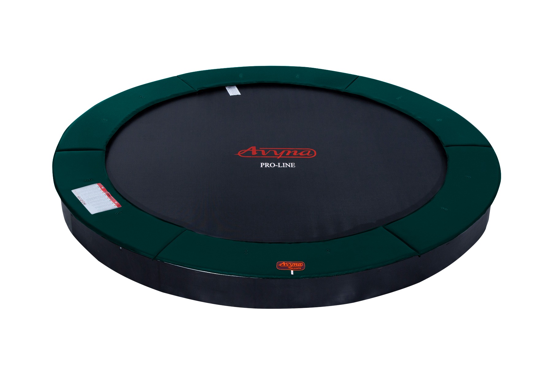 Avyna Pro-Line FlatLevel trampoline set 10 ø305 cm - grün