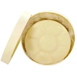Saling Schafmilchseife Blume in Holzdose