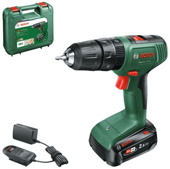 BOSCH Perceuse-visseuse à percussion sans fil EasyImpact 18V-38 (0615A5008L)
