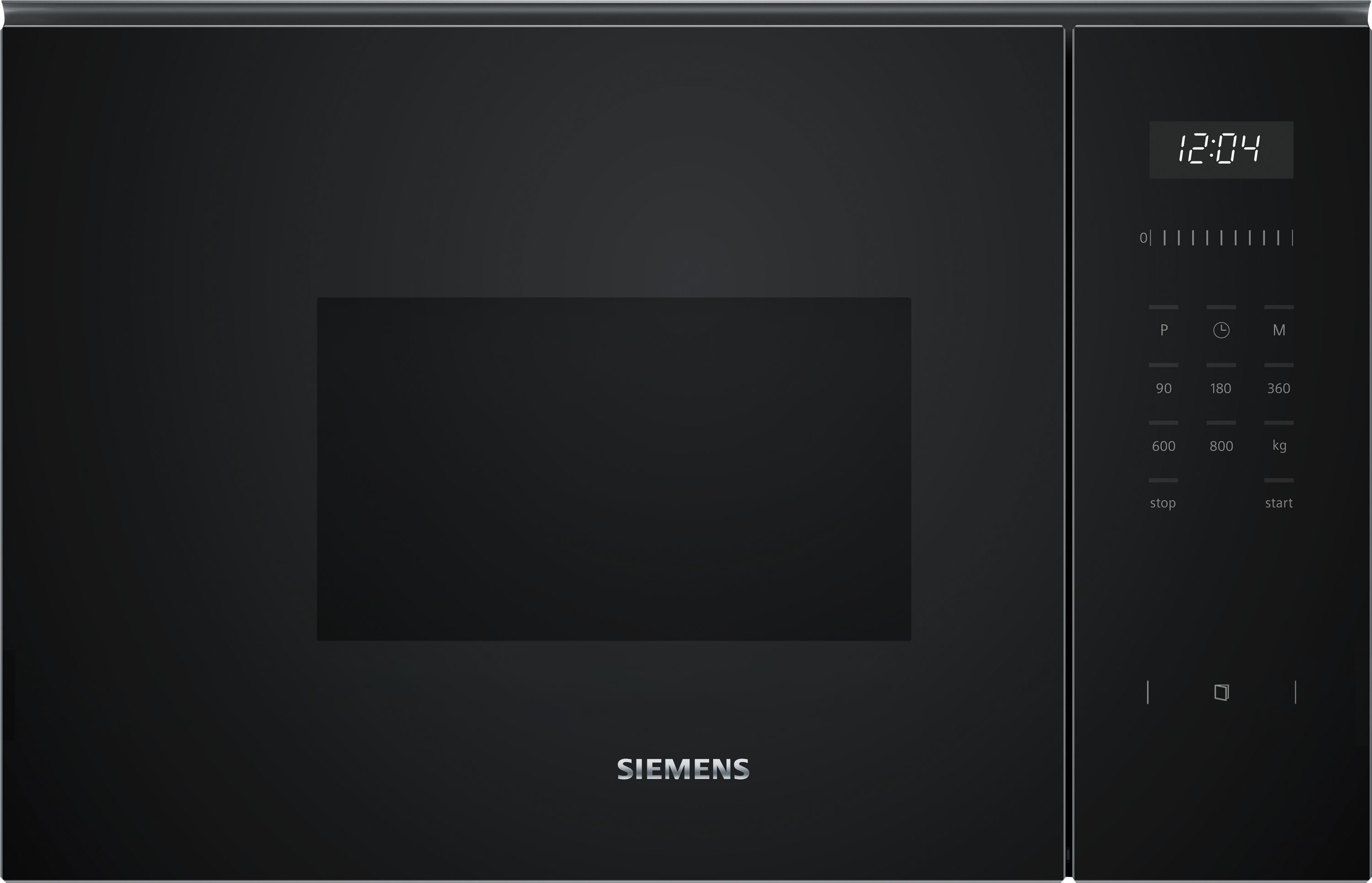 Siemens iQ500 BF525LMB1 Einbau-Mikrowelle 800 W Größe: klein 5 Stufen (Schwarz)