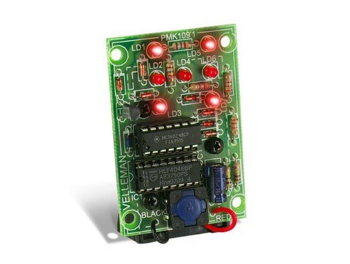 Whadda - Soldeerkit - elektronische dobbelsteen - roleffect