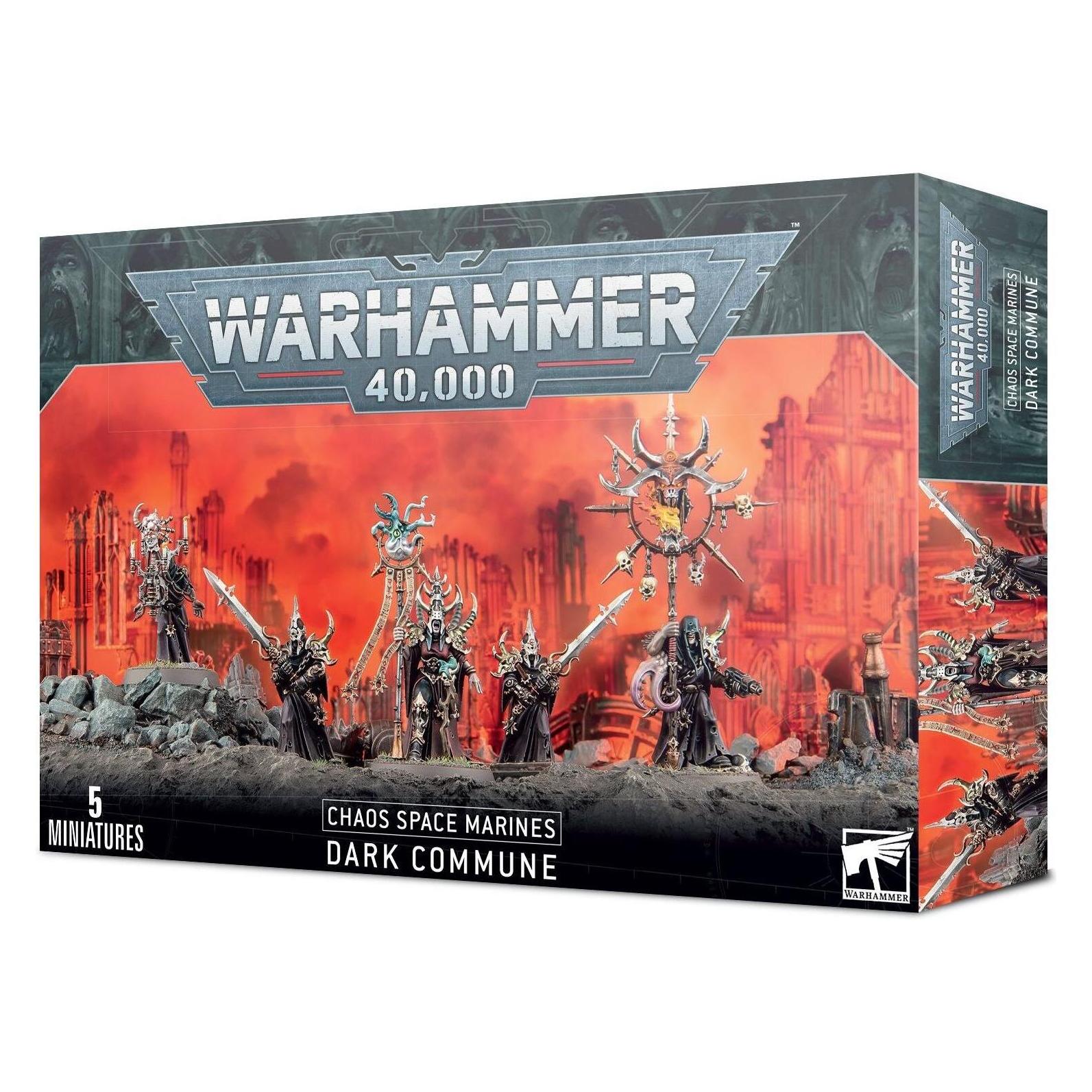 Games Workshop Dark Commune - Chaos Space Marines (Kunststoff) (43-87)
