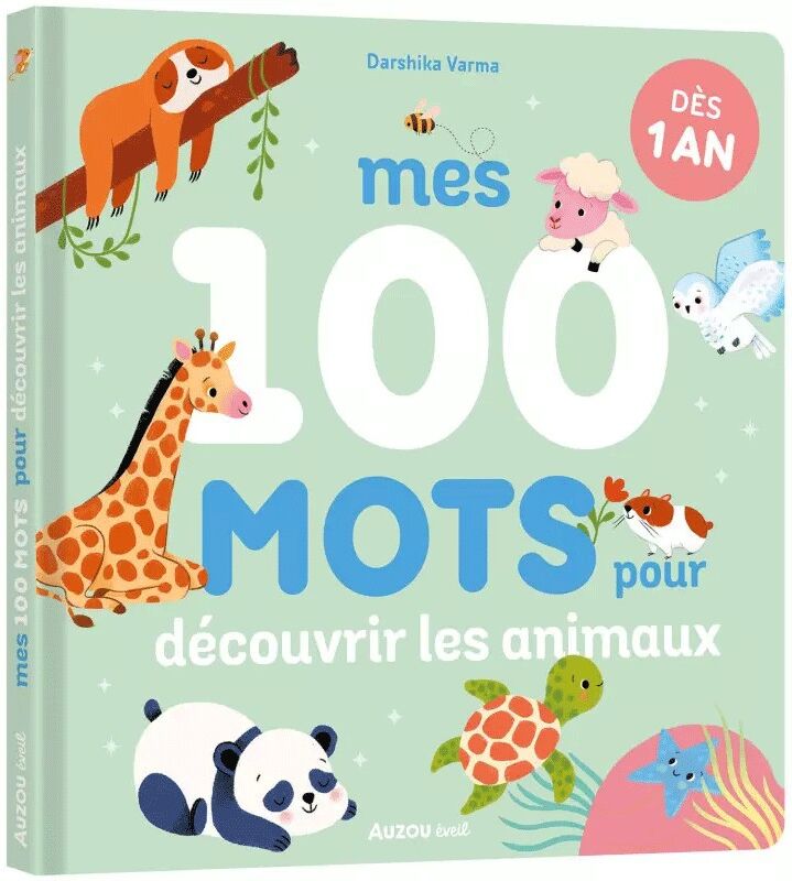 Livre Mes 100 mots pour découvrir les animaux - Auzou
