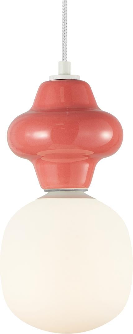 Italux Hanglamp Latera E14 Rood Dimbare Led Hanglamp