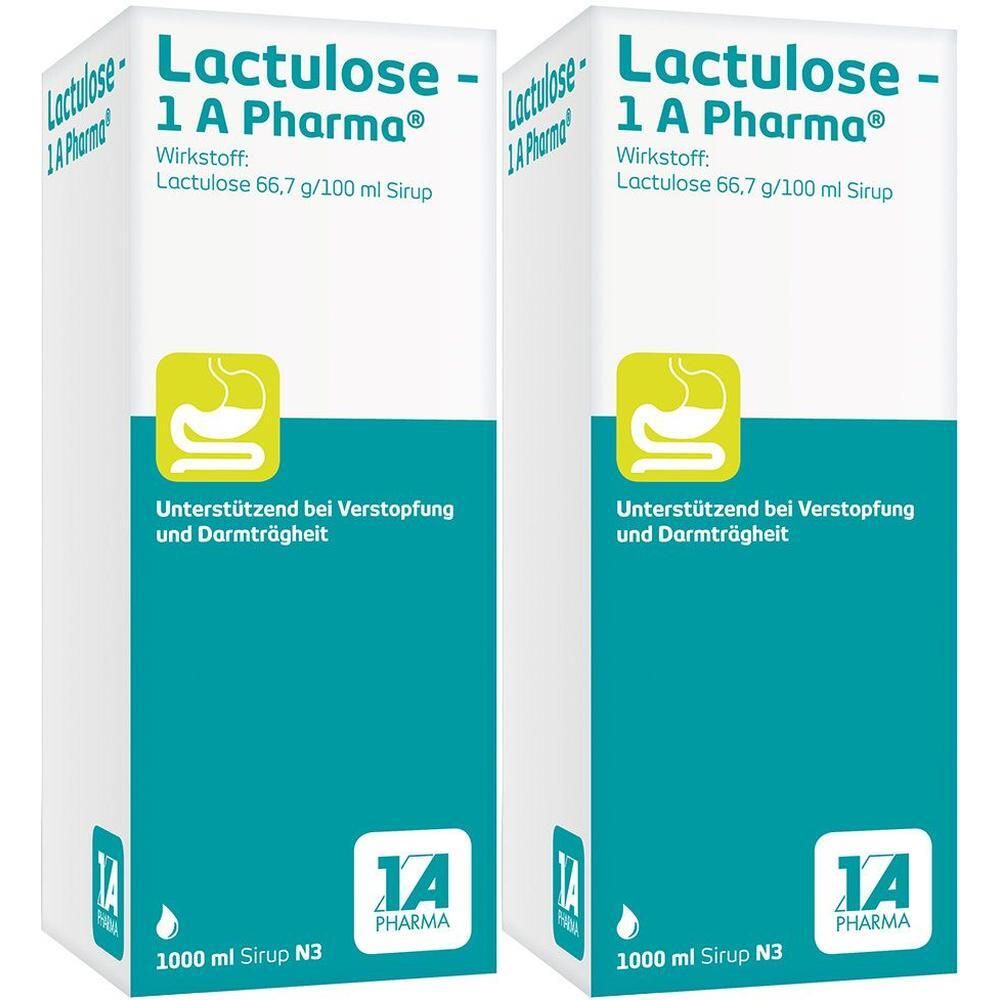 Lactulose 1A Pharma x2 2x1000 ml Sirup