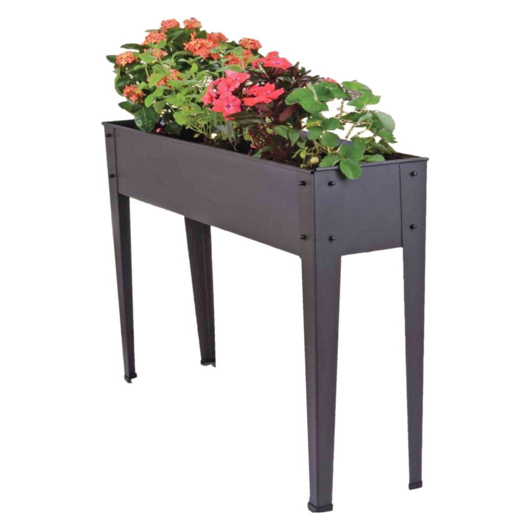 Garden Pleasure Unser mobiles Hochbeet aus Metall vereint Funktionalität, Stil und Mobilität, um Ihnen das Gärtnern (B089FLQ5RV)