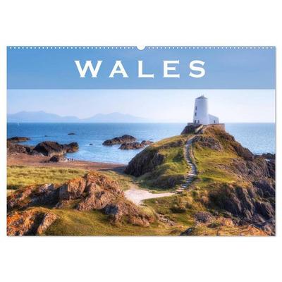 Wales (Wandkalender 2027 DIN A2 quer), CALVENDO Monatskalender