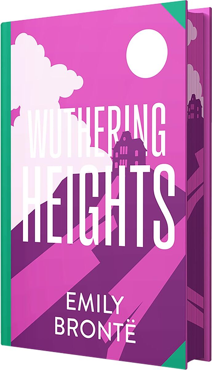 Wilco International LLP Wuthering Heights – Deluxe Hardback Sprayed Edge Edition by Emily Brontë   Classic Gothic Romance Novel