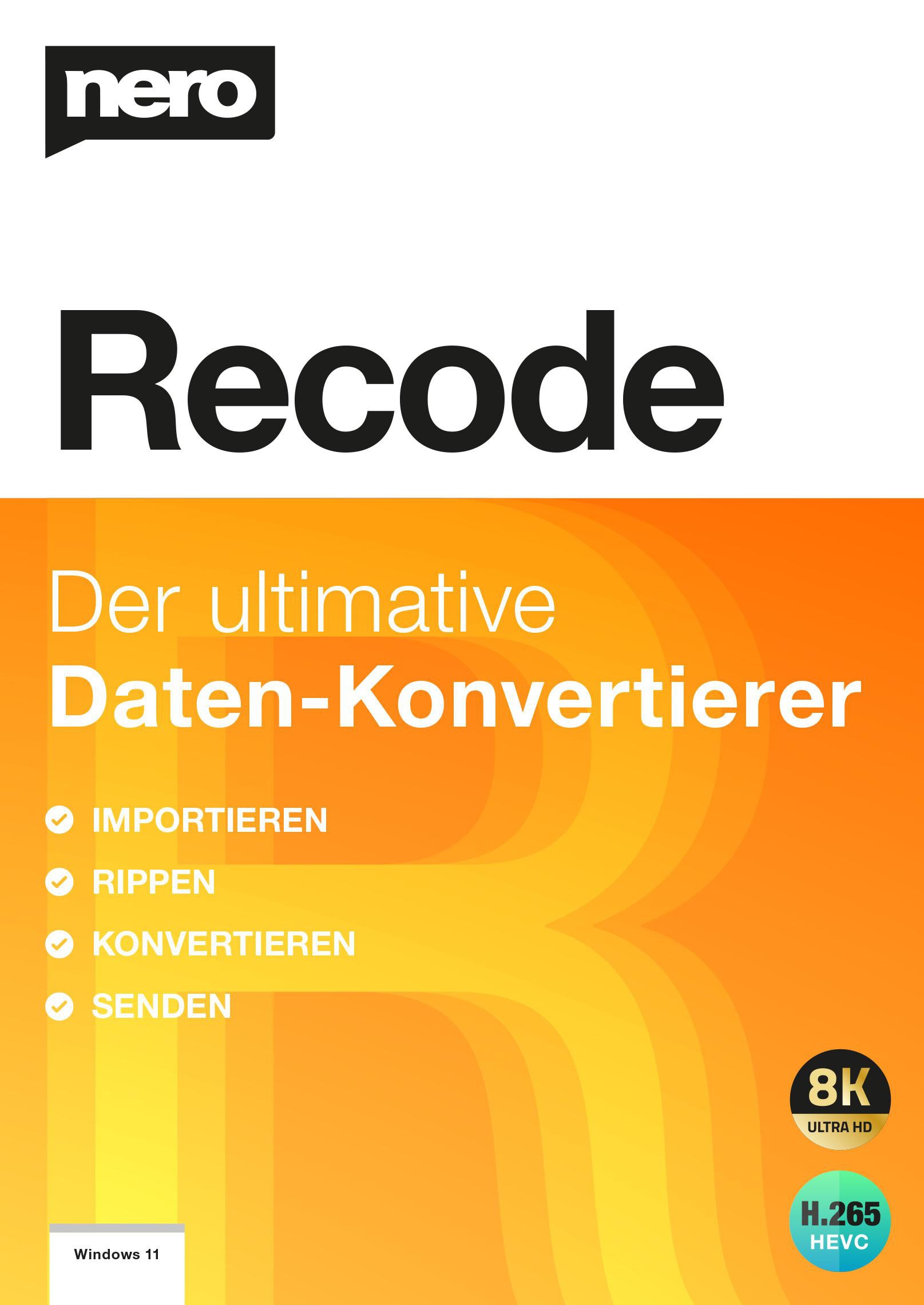 NERO Recode Download Code