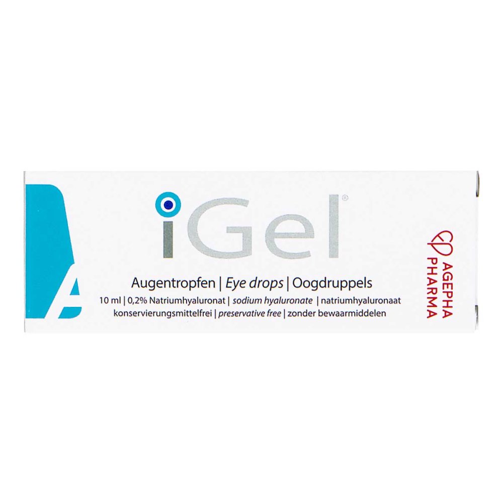 AGEPHA Pharma s.r.o. iGel Augentropfen 10553119