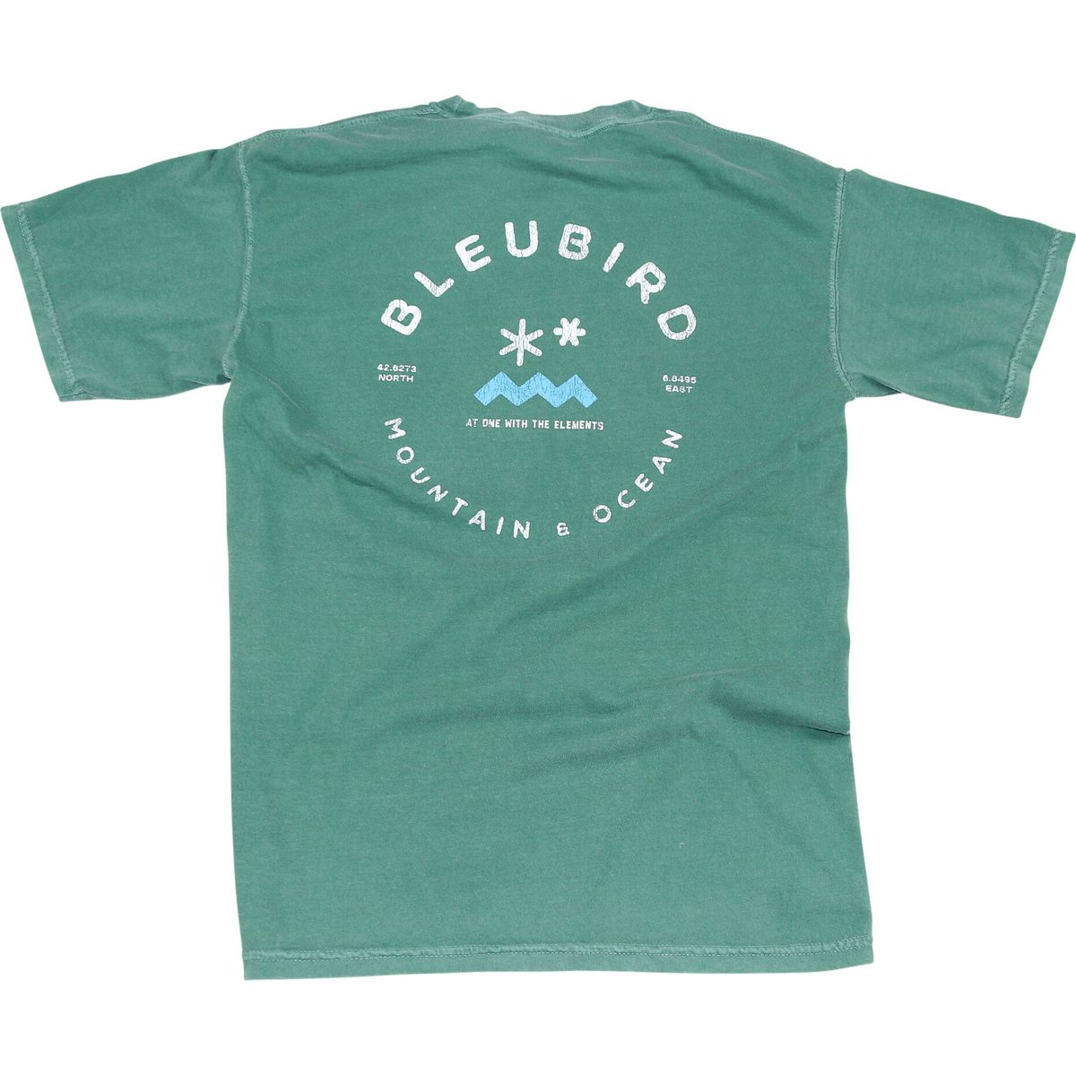 Bleubird Emerald Original Tee emerald Large AD20-EMER-ORIG-TEE-L