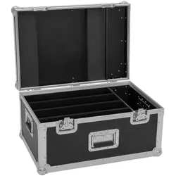 Roadinger Flightcase 4x LED Super Strobe (Lichttechnik Case), Audio Racks + Cases, Schwarz
