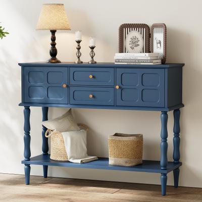 HomeLiveRelax "42"" Mid-century Console Table only Legs Need Assembly"