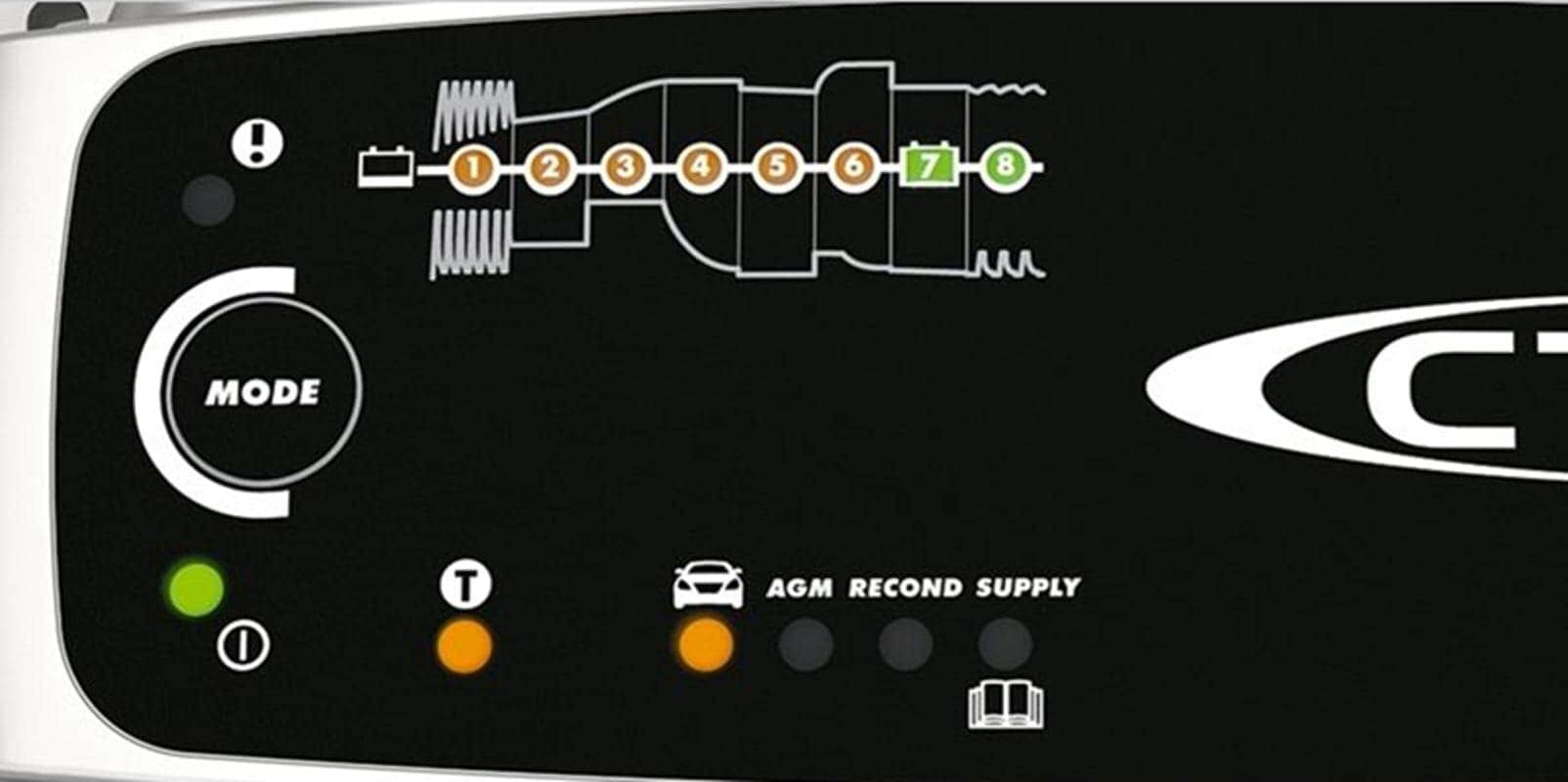 Batterie-Ladegerät CTEK "MXS 10.0", schwarz, Ladegeräte, Batterie-Ladegerät schwarz Einheitsgröße