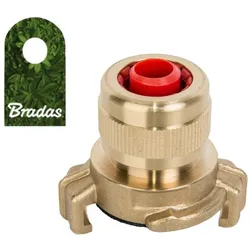 Schnellkupplung Übergangsschlauchstück Schlauchkupplung GEKA 1/2" - 5/8" Klauenkupplung BRADAS BR-GK12