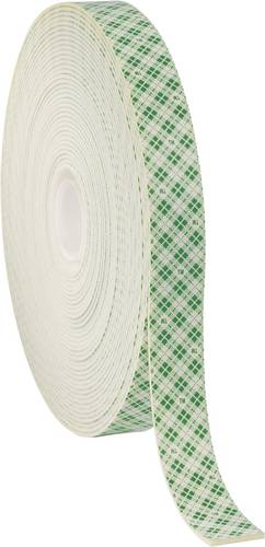 3M 40261933 Doppelseitiges Klebeband Scotch-Mount 4026 Weiß (L x B) 33m x 19mm 1St.