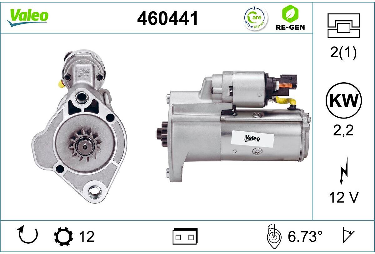 Starter VALEO RE-GEN AT VALEO 460441