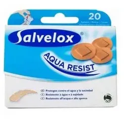 Salvelox Aqua Resistente Runde Pflaster 20 Stück