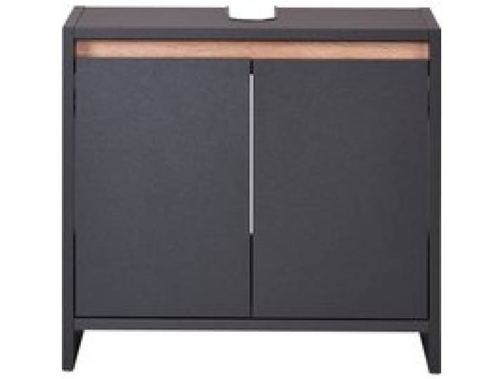 LIVARNO HOME Meuble sous-vasque Oslo, 60 x 55 x 28 cm, anthracite