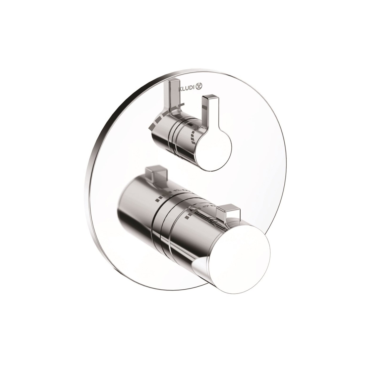 KLUDI NOVA FONTE Unterputz-Thermostat Feinbau-Set für 1 Verbraucher, für 88022 chrom 208850515