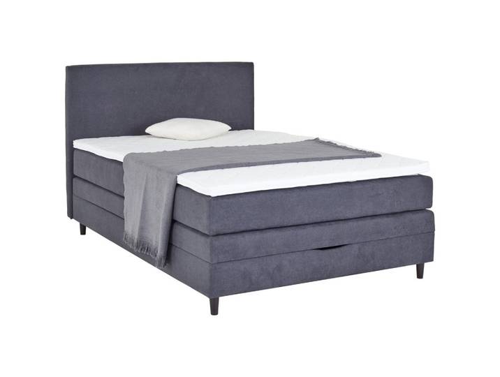 Boxspringbett mit Topper & Bettkasten 140x200 Kleopatra