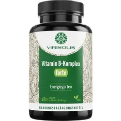 VIRISOLIS Vitamin B-Komplex FORTE 6-Mon.vegan Kps. 180 St