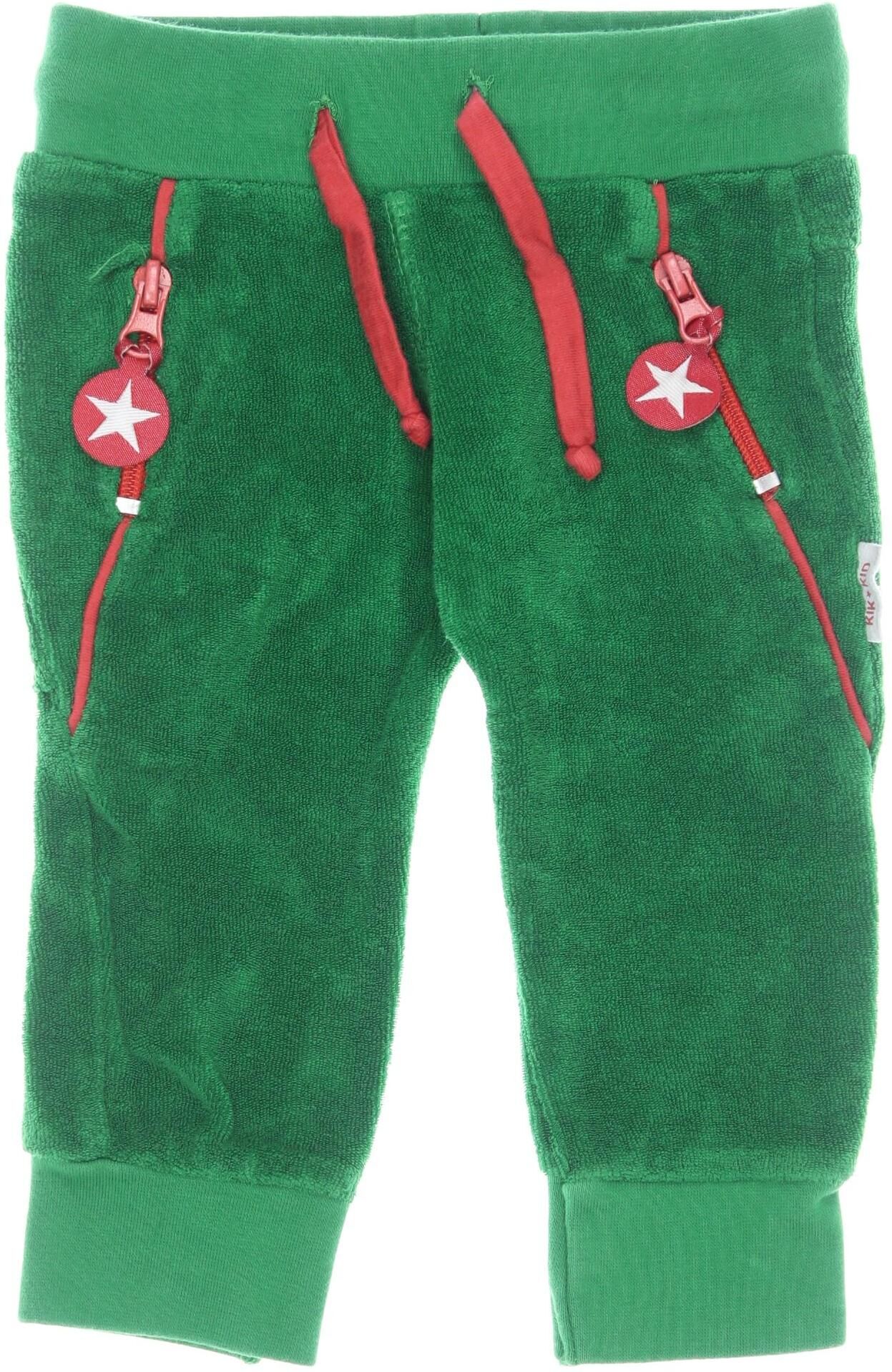 KIK KID Jungen Stoffhose, Grün, Gr. EU 68, Baumwolle - Second Hand