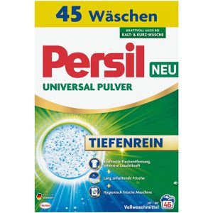 Persil Waschmittel Universal Tiefenrein, Pulver, 2,475 kg, Waschladungen 45