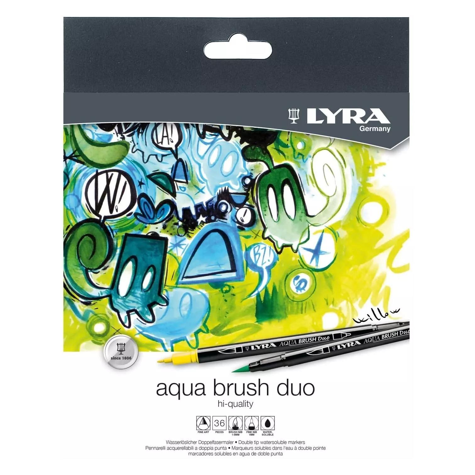 Lyra Pack 36 Aqua Pinsel (36x) (L6521360)